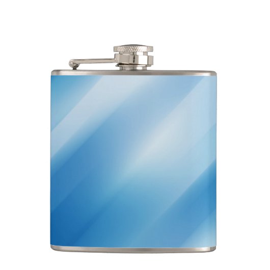 Blauer Topas Flachmann (Vorderseite)