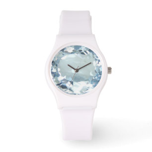 Blauer Topaz 1 Armbanduhr
