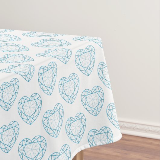 Blauer Topaz-Edelsteine Tischdecke (Beispiel)