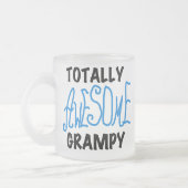 Blauer Total Phantastische graue Hemden und Gesche Mattglastasse (Links)