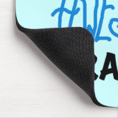 Blauer Total Phantastische graue Hemden und Gesche Mousepad (Ecke)