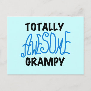 Blauer Total Phantastische graue Hemden und Gesche Postkarte