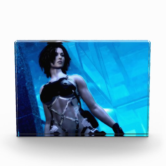 Blauer Toxin-Fotoblock Fotoblock (Vorderseite)
