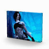 Blauer Toxin-Fotoblock Fotoblock (Rechts)