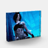 Blauer Toxin-Fotoblock Fotoblock (Links)