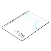 Blauer Trail Digital Spiralblock Notizblock (Linke Seite)