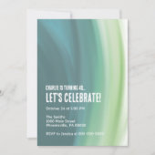 Blauer Traum Einladung (Vorderseite)