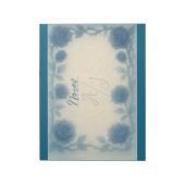 Blauer Traum Notizblock (Rotiert)