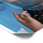 Blauer Traum Poster (Ecke)