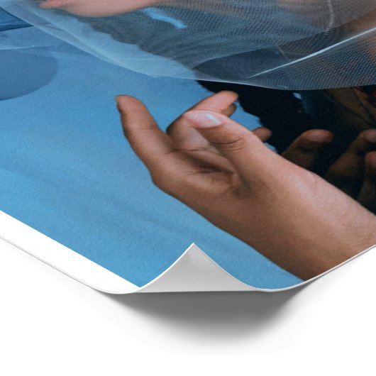 Blauer Traum Poster (Ecke)