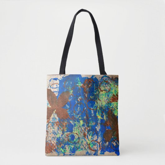 Blauer Traum Tasche (Vorderseite)