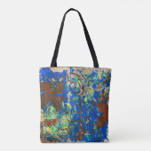 Blauer Traum Tasche (Rückseite)