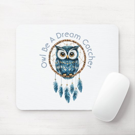 Blauer Traumfänger Mousepad (Mit Mouse)