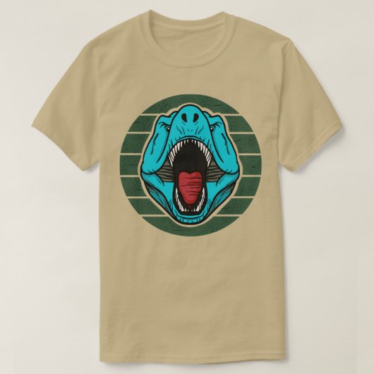 Blauer TRex T-Shirt (Design vorne)