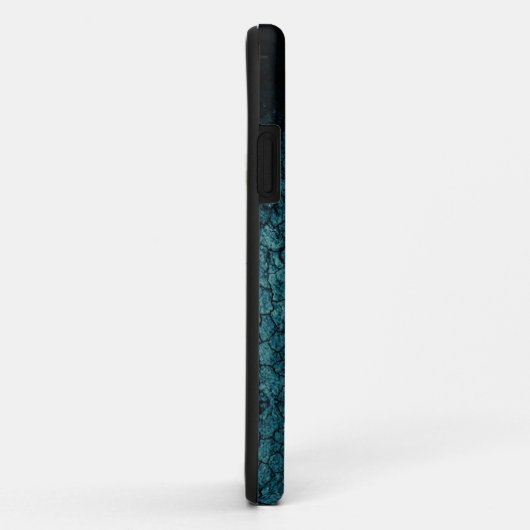 Blauer Triquetra Kasten Case-Mate iPhone Hülle (Hinten/Rechts)