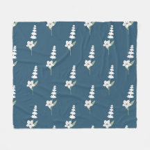 Blauer tropischer Blütensommer des botanischen Frü