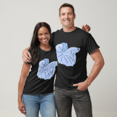 Blauer Tropischer Fischx T-Shirt (Unisex)