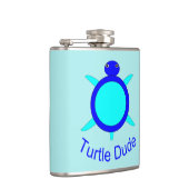 Blauer Typ Flask Flachmann (Rechts)