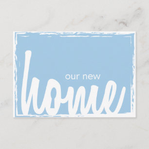 Blauer u. weißer einladung