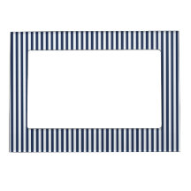 Blauer u. weißer Seemann Stripes Bilderrahmen
