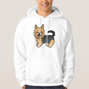 Blauer und brauner australischer Terrier süßer Car Hoodie