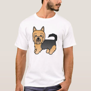 Blauer und brauner australischer Terrier süßer Car T-Shirt