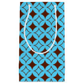 Blauer und brauner Shippo Kleine Geschenktüte (Vorderseite)