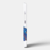 Blauer und gelber Makaw Case-Mate iPhone Hülle (Rückseite / Links)