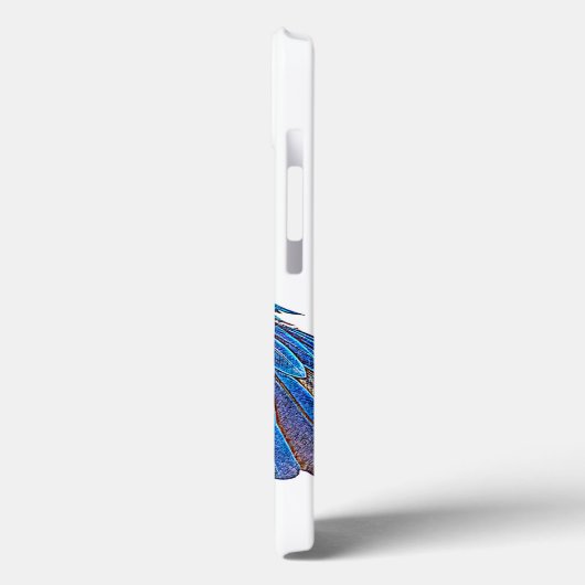 Blauer und gelber Makaw Case-Mate iPhone Hülle (Rückseite / Links)