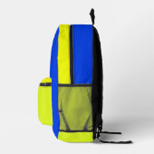 Blauer und gelber Rucksack (Rechts)