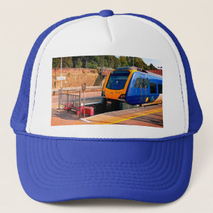 Blauer und gelber Zug , Sheffield Truckerkappe