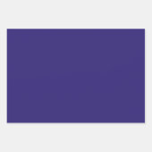 Blauer und Gold Fleur-de-lis Geschenkpapier Set (Vorderseite 2)