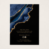 Blauer und goldener Achskettenanzeiger (Rückseite)