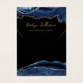 Blauer und goldener Achskettenanzeiger (Vorderseite)