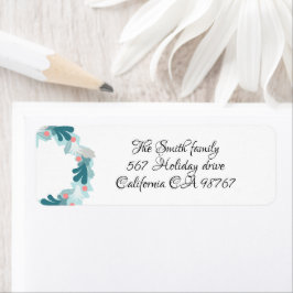 Blauer und grauer Kranz der Tannenzweige kehrt Adr