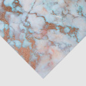 Blauer und grauer Marmorstein und brauner Glitzer Seidenpapier (Ausschnitt)