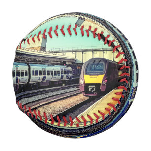 Blauer und Grauzug Baseball