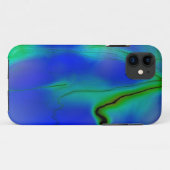 Blauer und Grüner Blitz iphone Kasten Case-Mate iPhone Hülle (Rückseite (Horizontal))