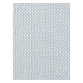 blauer und grüner Damast-Ornament-Pointillismus Tischdecke (Vorderseite)