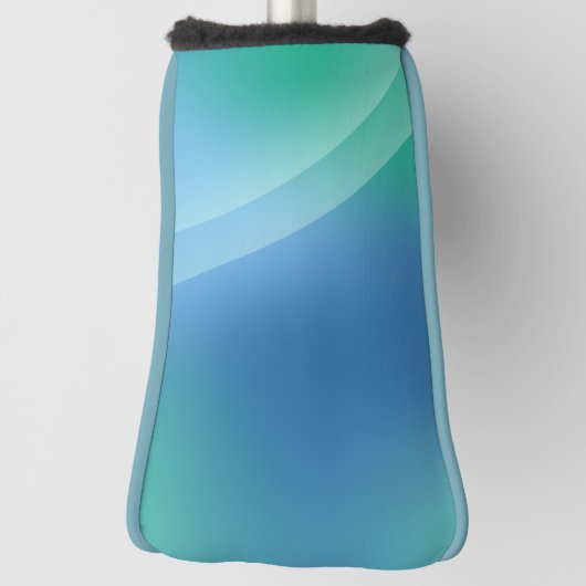 Blauer und grüner Farbverlauf Putter Golf Head Cov Golf Headcover (Rotieren 90)