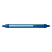 Blauer und grüner Streifen lycheerose Stift (Rückseite)