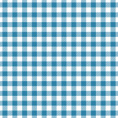 Blauer und Karierter Tischakzent für den Speisesaa Großer Tischläufer