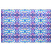 Blauer und Lila Blocks Wasserfarben Kunststoffe Stoff (Fat Quarter (45,7 x 55,9 cm))