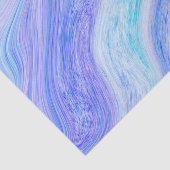 Blauer und Lila Marmor Seidenpapier (Ausschnitt)