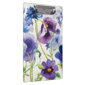 Blauer und lila Mischgarten Klemmbrett (Rechts)