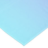 Blauer und rosa Nebel - glänzend Tischdecke (Schrägansicht)