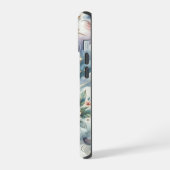 Blauer und Rosa Traumfänger iPhone 15 Hülle (Linke Seite)