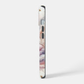 Blauer und Rosa Traumfänger iPhone 15 Hülle (Linke Seite)
