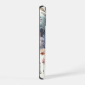 Blauer und Rosa Traumfänger iPhone 15 Hülle (Rechte Seite)