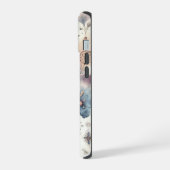 Blauer und Rosa Traumfänger iPhone 15 Hülle (Linke Seite)